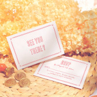 Modern Retro Hand Drawn Quirky Wedding