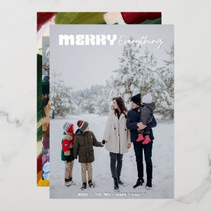 Modern Retro Merry Everything Christmas 5 photo