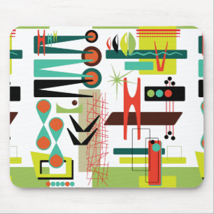 Modern Retro Mouse Pad