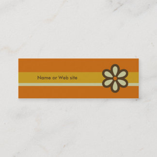 Modern Retro Profile Card - Social Networking Card