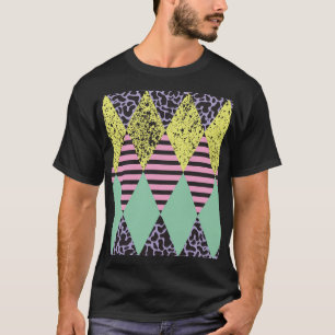 Modern Rhombus: Abstract Seamless Style. T-Shirt