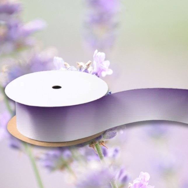 modern romantic summer lilac ombre purple satin ribbon (modern romantic summer lilac ombre purple satin ribbon)