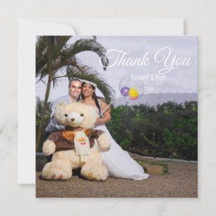 Modern Romantic Thank You Wedding