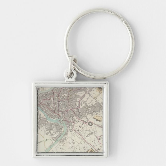Modern Rome Key Ring (Front)