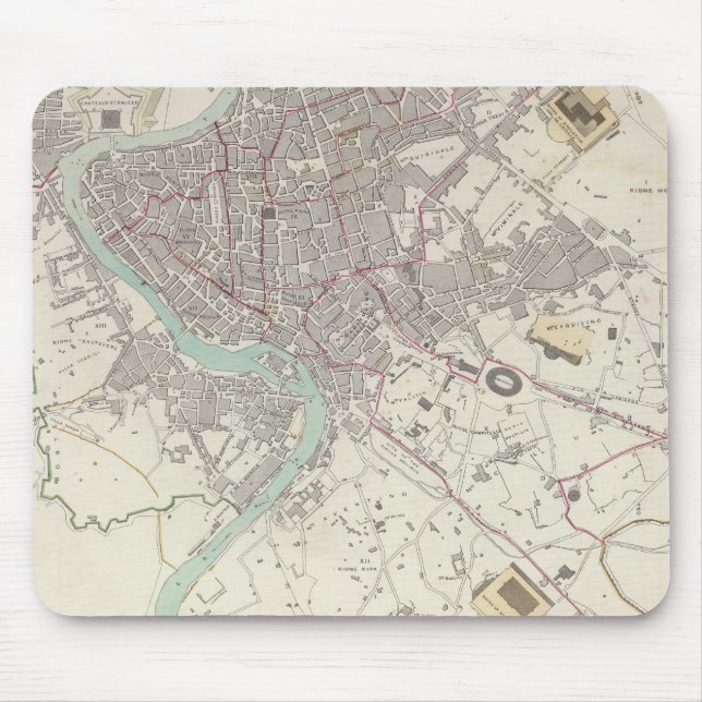 Modern Rome Mouse Pad (Front)