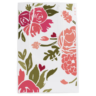 Modern Rose Garden Gift Bag
