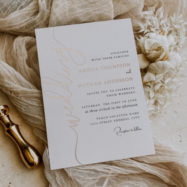 Modern Rose Gold Wedding  (Creator Uploaded)