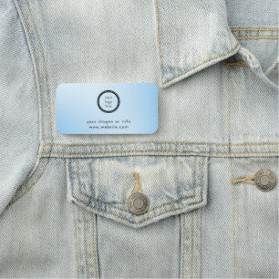 Modern Round Business Promotional Name Tag