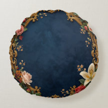 Modern Round Custom Pillow 16 Inch