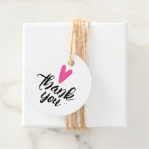 Modern Round Thank You Gift