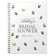 Modern Rustic Butterfly Summer Bridal Shower Gift