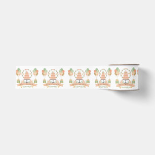 modern rustic chic birthday grosgrain ribbon