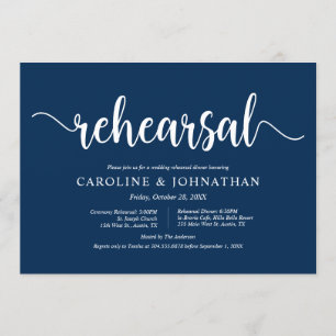 Modern Rustic Farm, Wedding Rehearsal and Dinner Invitation