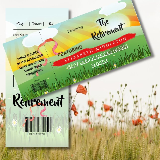 Modern Rustic Festival Retirement Party (Creator Uploaded)