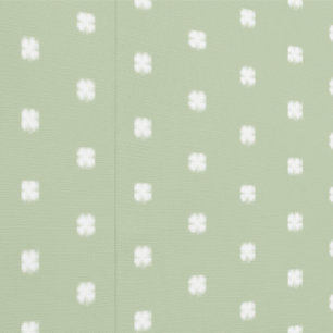 Modern Rustic Light Sage Green Clover Pattern Wallpaper