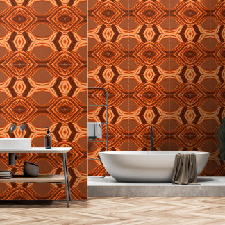 Modern Rustic Sophisticated Tube Design Wallpaper