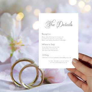Modern Sage Green Calligraphy o White Details Card