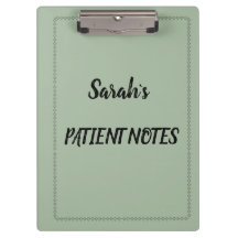 Modern Sage Green Personalised