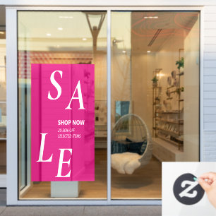 Modern SALE Simple Magenta Store Business Ads