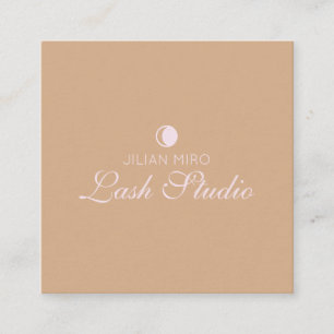 Modern Salon Beauty Eyelash Studio Appointment Car Card