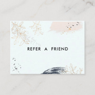 Modern Salon Discount Card Rabattkarte