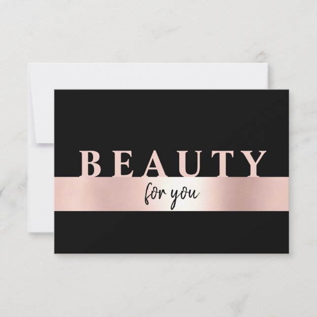 Modern Salon Rosegold  (Front)