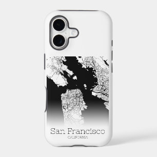 Modern San Francisco City Map
