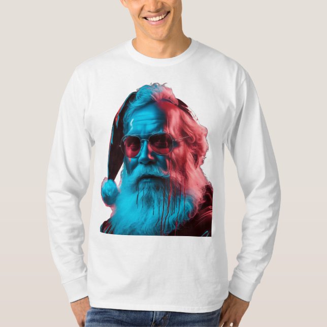 Modern Santa Claus Men's  Sweatshirts (Front)