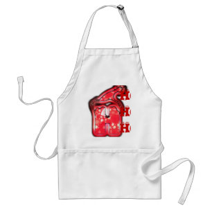 Modern Santa Hat Collection. Standard Apron