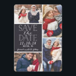Modern Save The Date 4-Photo Collage<br><div class="desc"></div>