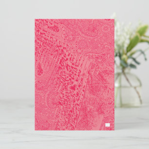 Modern Save the Date Card 5x7 Flat Invite