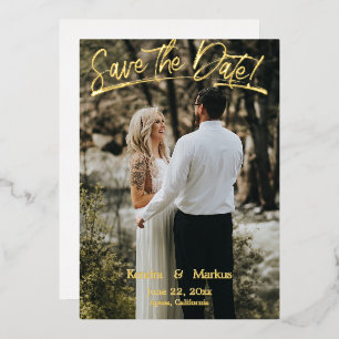 Modern Save the Date Photo