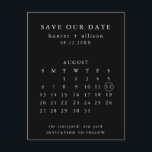 Modern Save the Date Postcard<br><div class="desc">This simple,   wedding save the date template features a clean,  modern design. Customise it with your information and make it uniquely yours!

To move the heart,  click personalise > scroll down > click "customise further".</div>