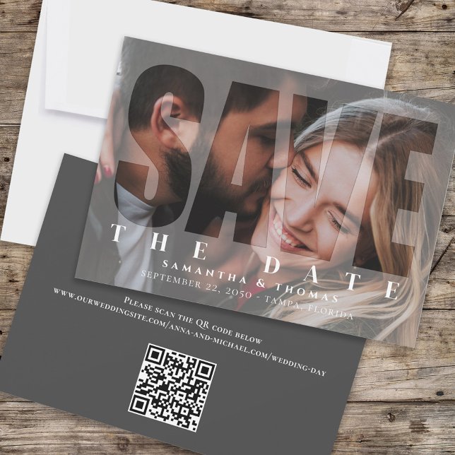 Modern Save the Date Wedding Photo (Creator Uploaded)