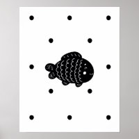 Modern scandi  Fish and spots arrows nursery
