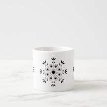 Modern Scandinavian Christmas Snowflake