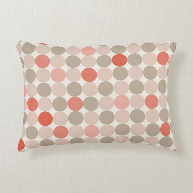Modern Scandinavian Geometric Accent Pillow (Front)