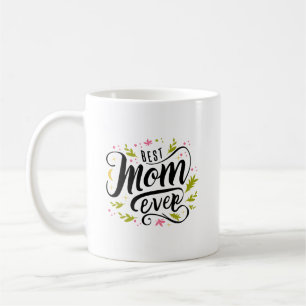 Modern Script Aesthetic Mum Coffee Mug