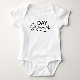 Modern Script Day Dreamer Baby Bodysuit