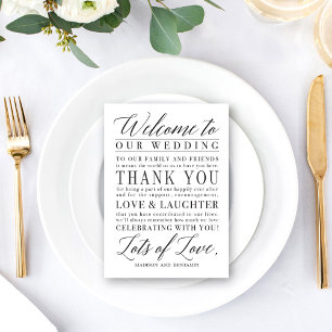 Modern Script EDITABLE COLOR Welcome Thank You
