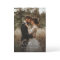 Modern Script Elegant Wedding Photo
