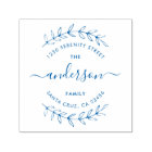 Modern Script Family Name & Custom Return Address