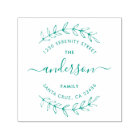 Modern Script Family Name & Custom Return Address