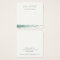 Modern Script Hoop Earrings Display Card