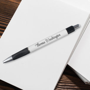 Modern Script Monogram Name