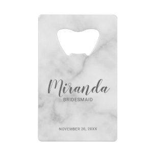 Modern Script Personalised Bridesmaid