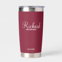 Modern Script Personalised Groomsman