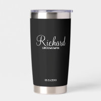 Modern Script Personalised Groomsman
