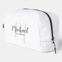Modern Script Personalised Groomsman Monogram Name
