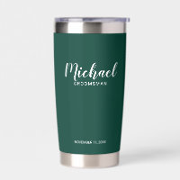 Modern Script Personalised Groomsmen